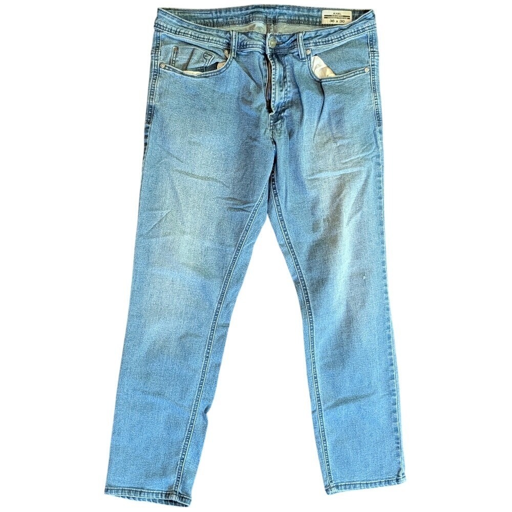 Buffalo David Bitton Axel Men's Light Wash Slim Stretch Jeans 36x30